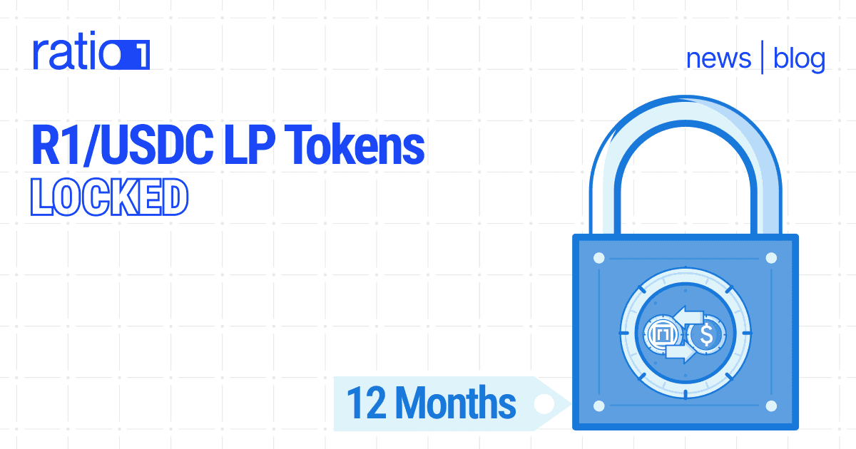 Ratio1 Secures Community Trust Through 12-Month Liquidity Lock