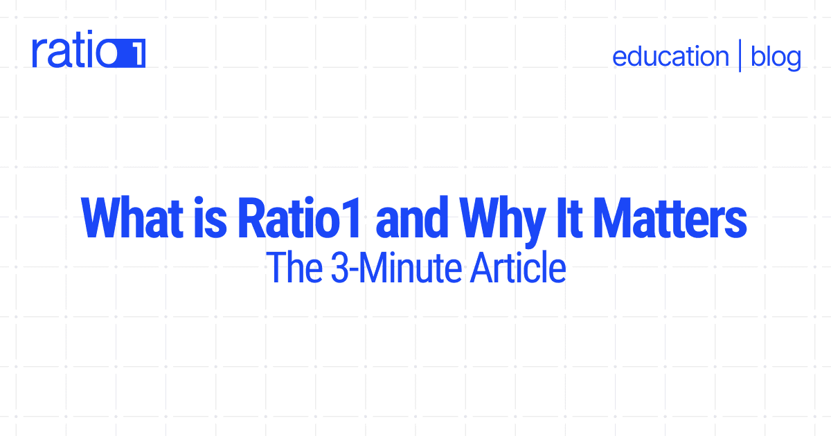 What is Ratio1 and Why It Matters