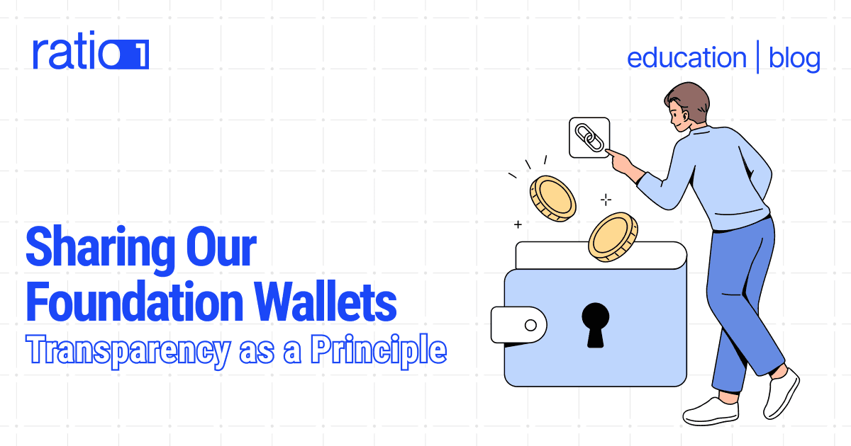Transparency as a Principle, Not a Slogan - And Why We're Sharing Our Foundation Wallets