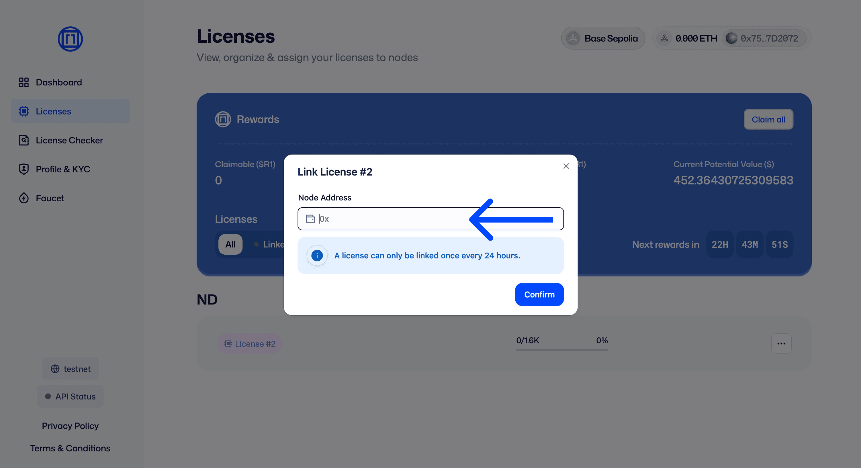 Base Ethereum Address Link