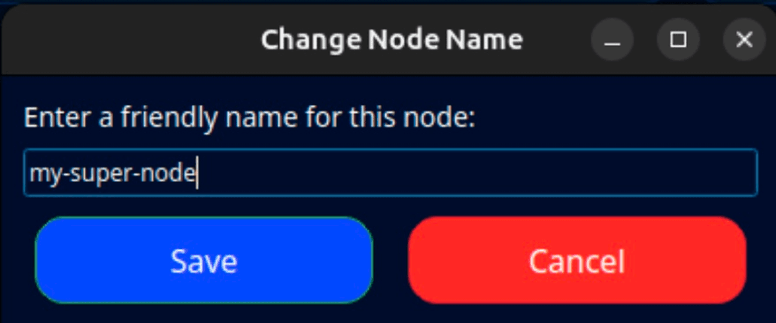Customize Your Node Alias